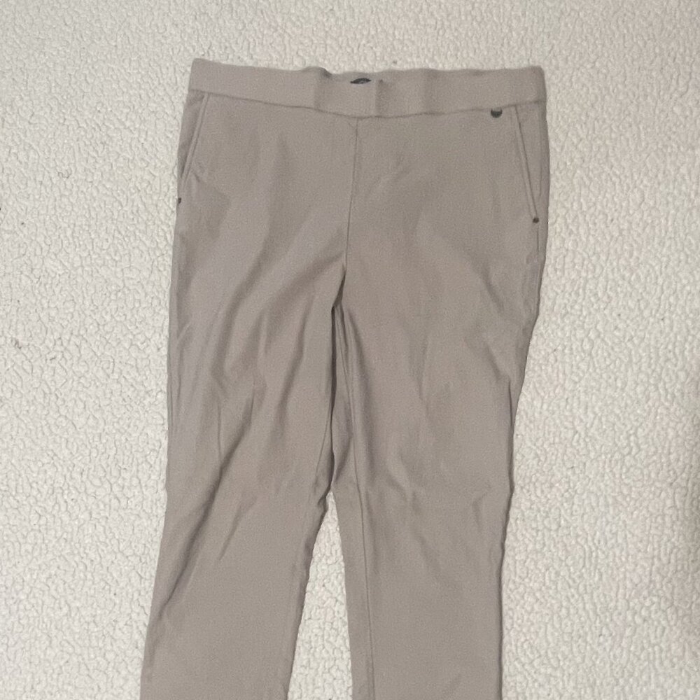 Jones New York signature Khaki/Beige stretch skinny pants - Large -